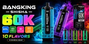 Bang King 60K SHISHA 60000回 DTLモデル 10フレーバー